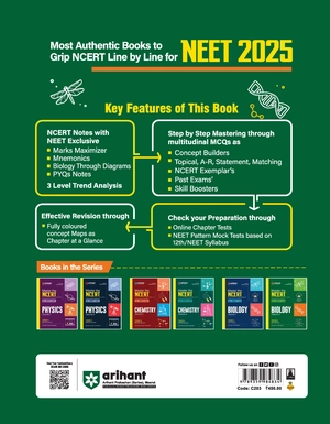 Arihant's Master The NCERT For NEET UG 2025 Biology Volume-2 | 2000+ MCQ | Revised & Amplified Edition | Line By Line NCERT Image 2