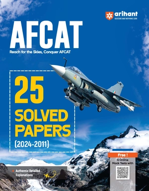 (AFCAT 25 Solved Papers 2024-2011)