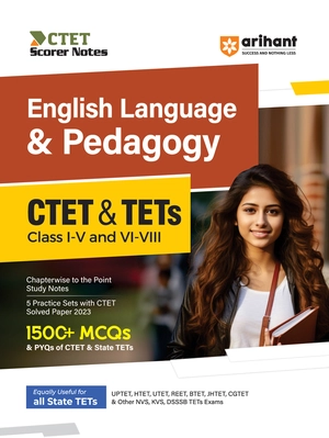 English Language & Pedagogy CTET & TETs Class I-V and VI-VIII
