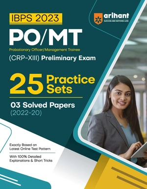 IBPS 2023 PO/MT Probationary Officer / Management Trainee 25 Practice Sets / 3 Solved Papers