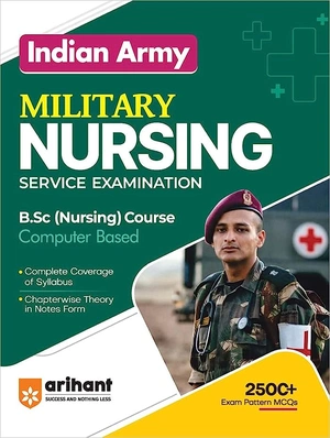 Indian Army MILITARY NURSING Service Examination B.Sc Nursing Couse Computer Based Image 1