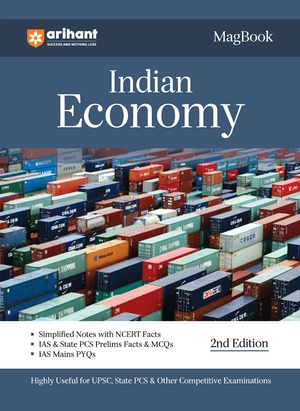 Magbook Indian Economy for Civil services prelims/state PCS & other Competitive Exam 2022 Magbook Indian Economy