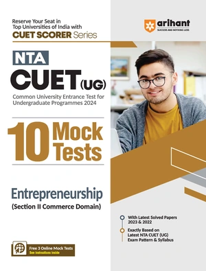 NTA CUET (UG) 10 Mocks Test Entrepreneurship (Section II Commerce Domain)