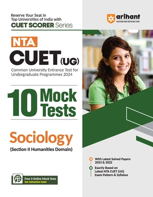 NTA CUET (UG) 10 Mocks Tests Sociology (Section II Humanities Domain)
