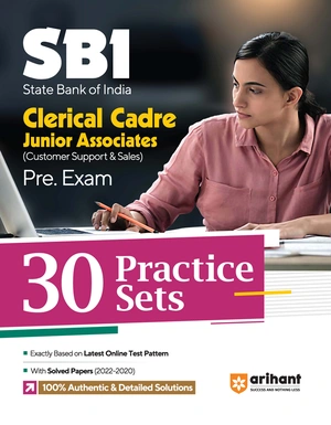 SBI Clerical Cadre Junior Associates (Customer Support Sales) Pre Exam 30 Practice Sets
