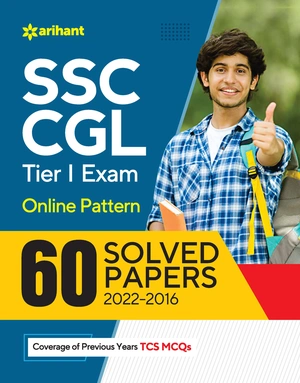 SSC CGL (Tier1) Exam 60 Solved Papers 2022-2016