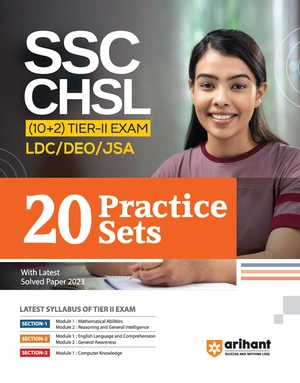 SSC CHSL (10+2) Tier-II Exam LDC/DEO/JSA 20 Practice Sets