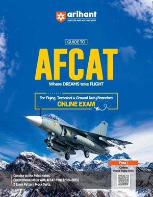 AFCAT (Air Force Common Admission Test ) (Online 2023) For Flying, Technical And Ground Duty Branch