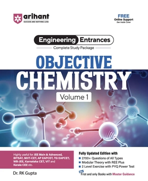 Complete Study Package Objective Chemistry (Vol. 1) for JEE and All Engineering Entrances | 2700+ Questions of All Types | By Dr. RK Gupta