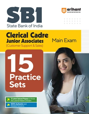SBI Clerical Cadre Junior Asscociates Mains Exam 15 Practice Sets Image 1