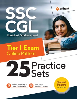 SSC CGL Combined Graduate Level Tier-1 Exam Online Pattern 25 Pratice Sets Image 1