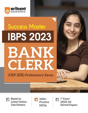 Success Master IBPS CRP-XIII Bank Clerk Preliminary Exam Guide 2023 Image 1